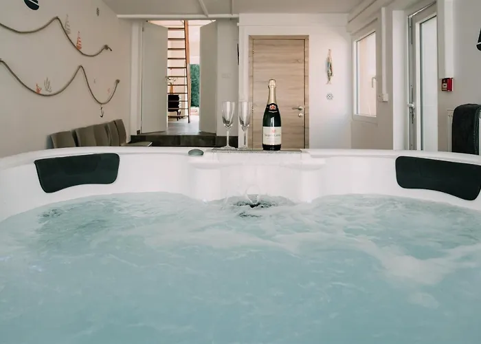 公寓 Zythogite 8 Personnes Avec Jardin, Bbq *