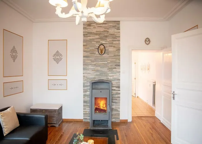 公寓 Zythogite 8 Personnes Avec Jardin, Bbq *